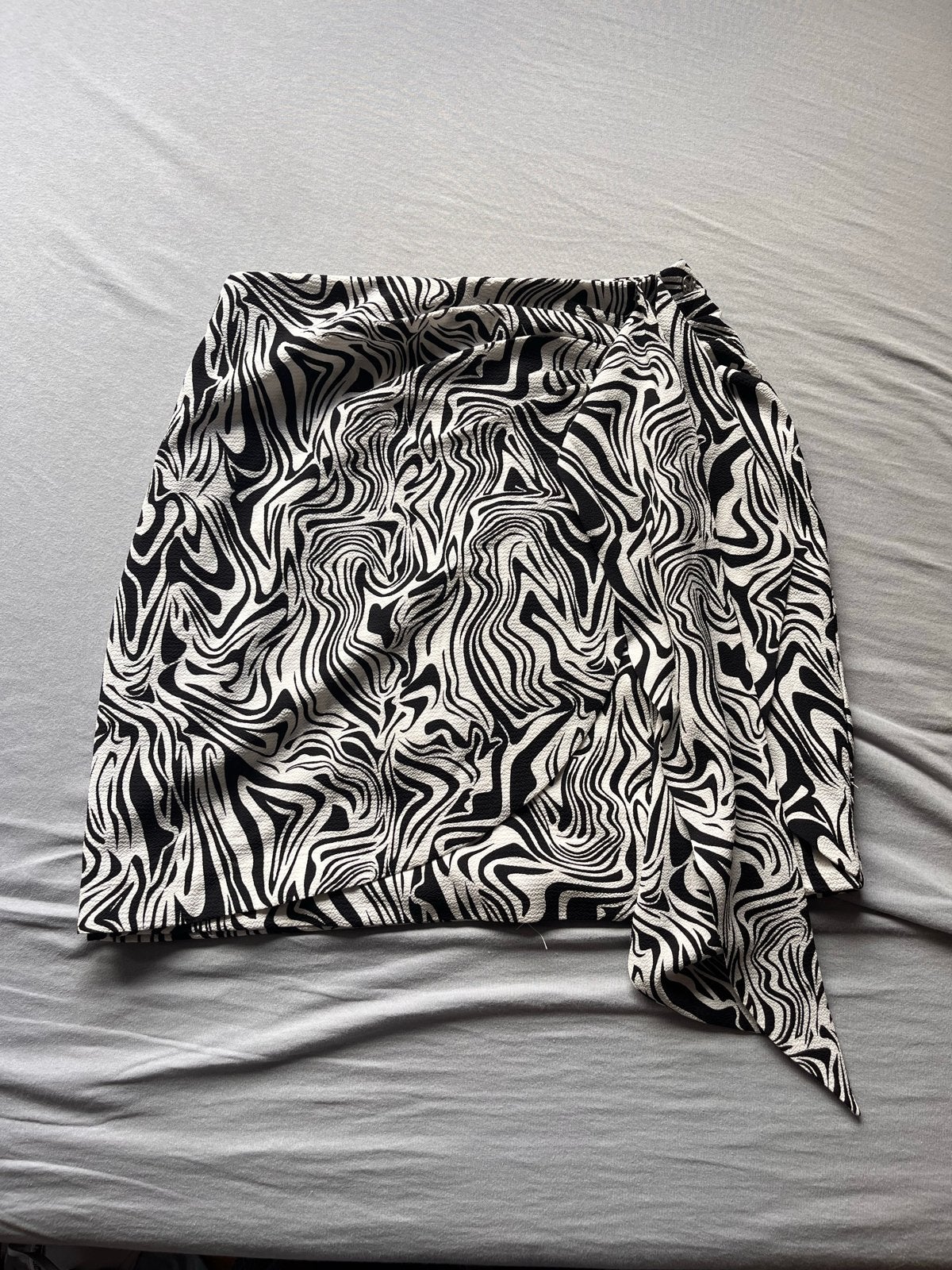 Zebra Print Rok - Melting Stockholm, Kleding | Dames, Zwart, Ophalen of Verzenden, Zo goed als nieuw, Maat 34 (XS) of kleiner