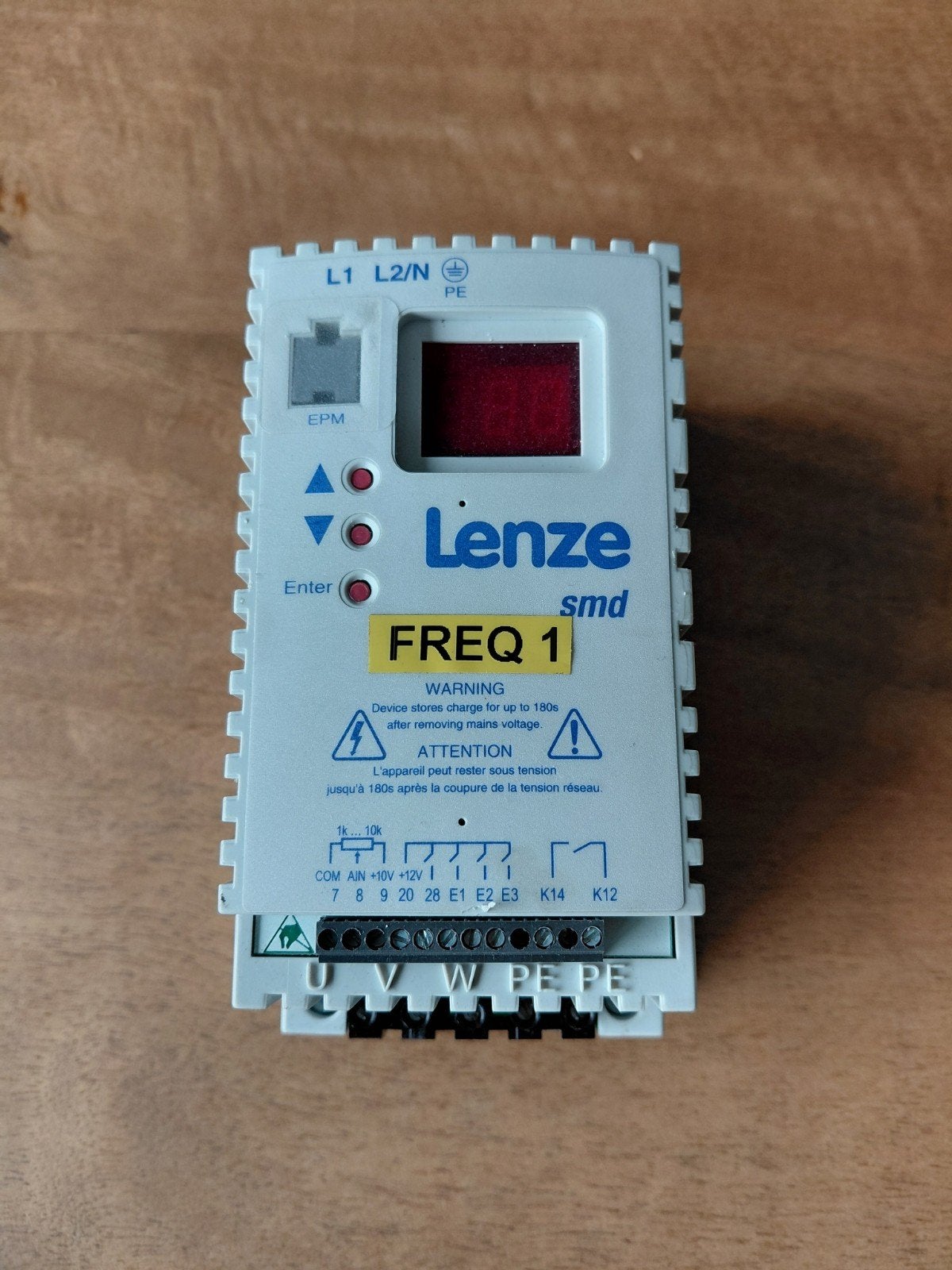 Lenze frequentieregelaar, Ophalen of Verzenden, Gebruikt