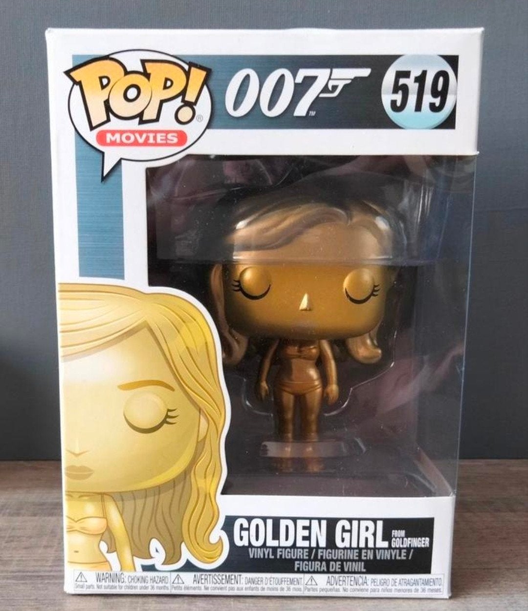 519 Golden Girl James Bond 007 Funko Pop, Ophalen of Verzenden, Zo goed als nieuw