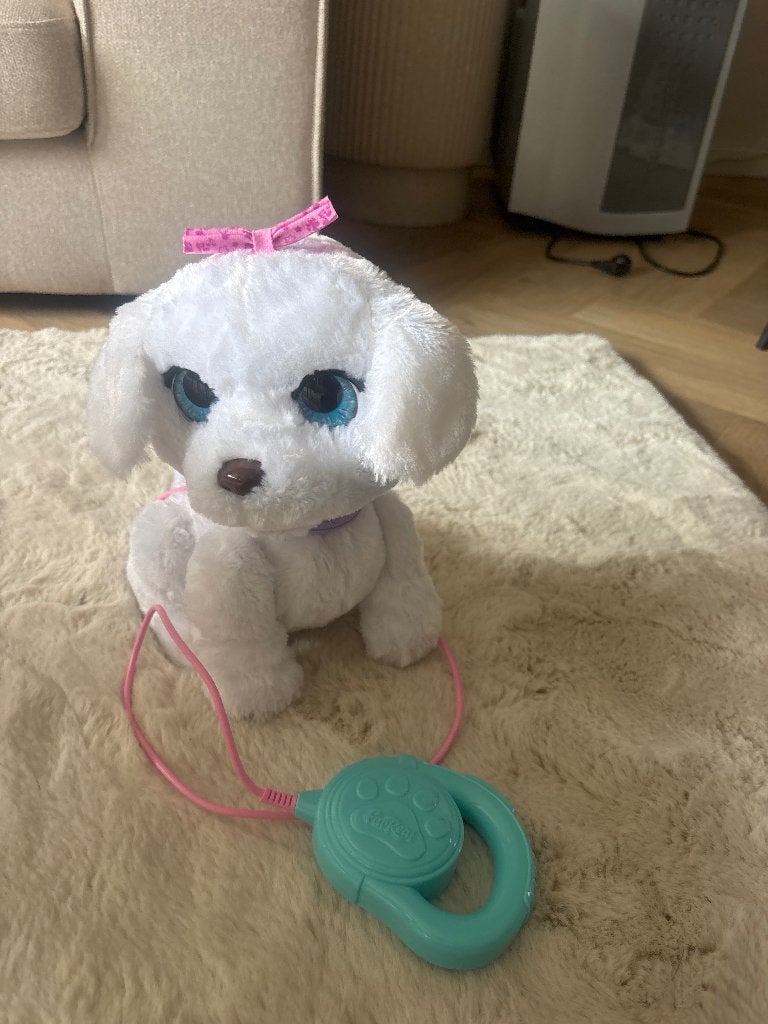 Interactieve speelgoed hond ( nieuw), Ophalen of Verzenden, Zo goed als nieuw, Wit, Hond