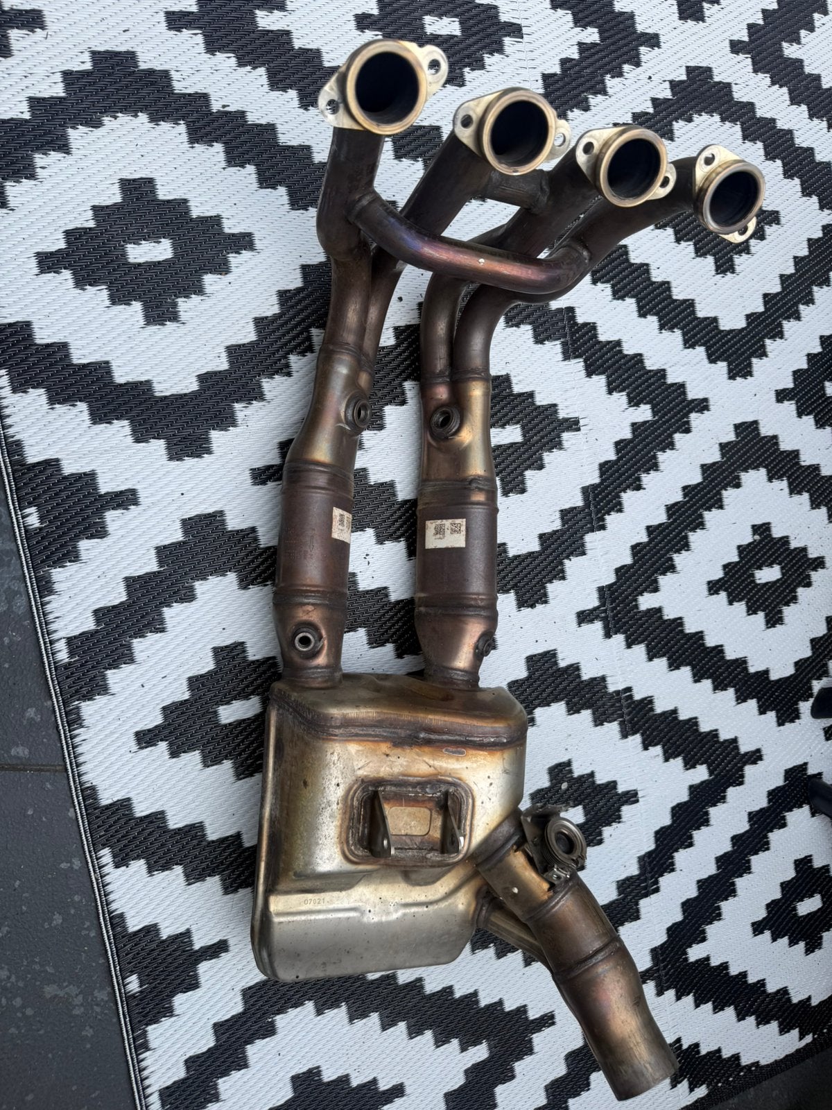 Bmw s1000rr 2021 katalysator, Motoren, Onderdelen | BMW, Ophalen of Verzenden, Gebruikt