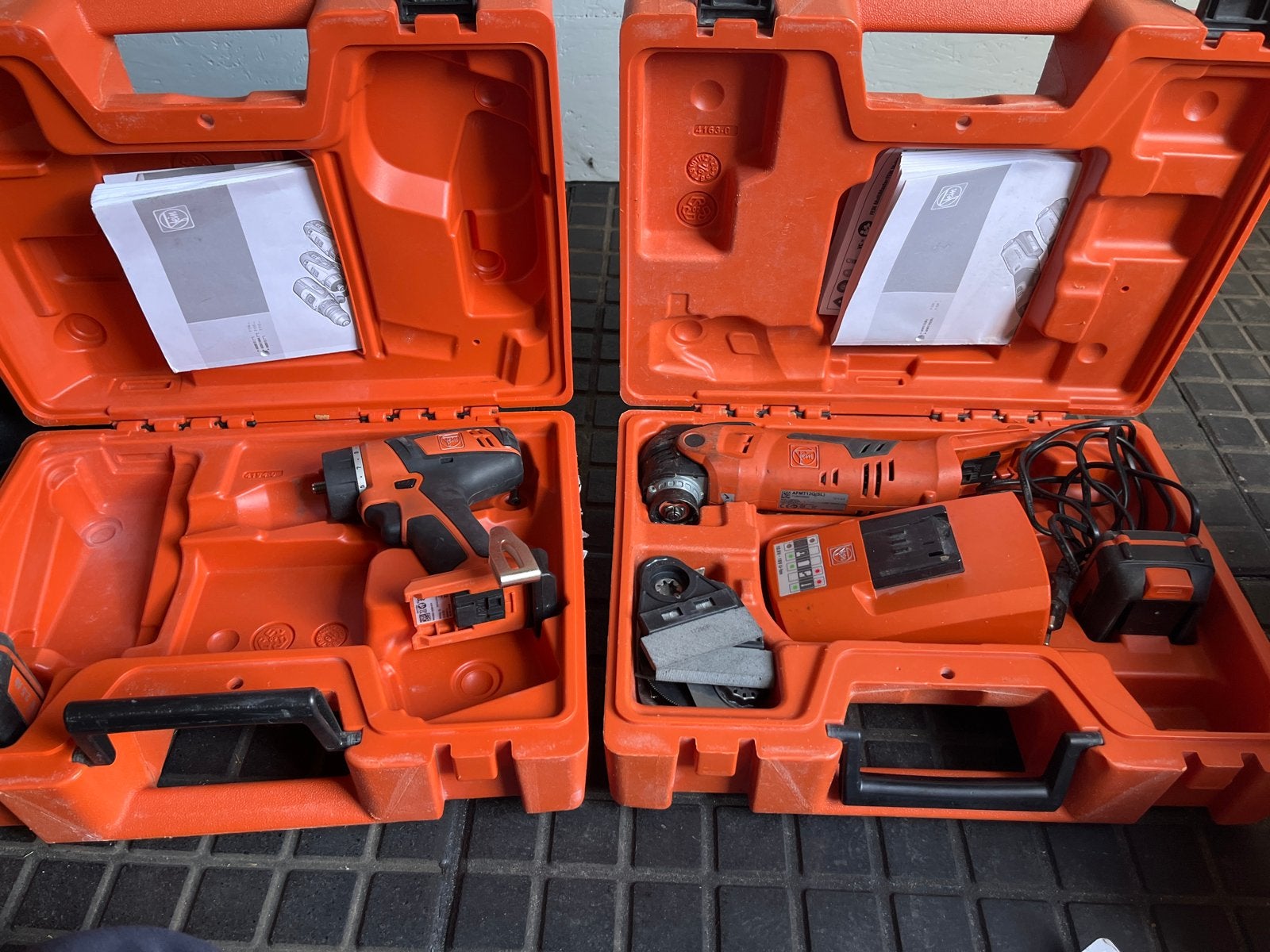 FEIN STARLOCK PLUS AFMT120 (SL) met AVSU12, Doe-het-zelf en Verbouw, Ophalen of Verzenden, Gebruikt, Minder dan 400 watt, Overige typen