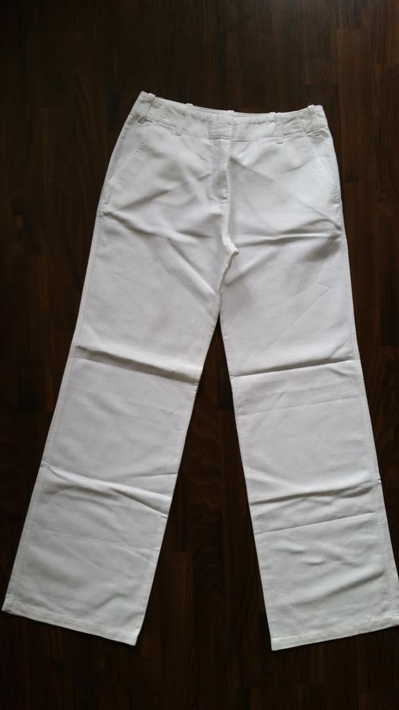 Armani Jeans pantalon wit maat 36    ALS NIEUW, Armani, Wit, Ophalen of Verzenden, Zo goed als nieuw
