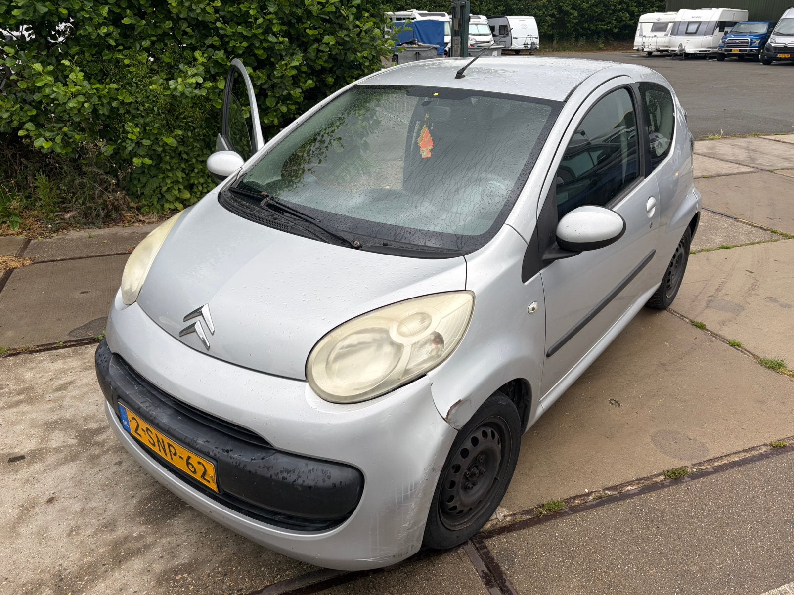 Citroën C1 1.0 3-DRS 2005 Grijs, Auto's, Citroën, Bedrijf, C1, Benzine, A, Hatchback, Handgeschakeld, Geïmporteerd, Zilver of Grijs