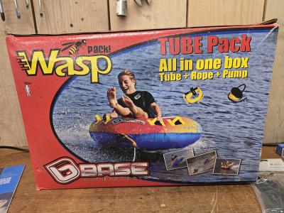 Funtube Wasp met lijn en pomp, Watersport en Boten, Niet ingevuld, Gebruikt, Niet ingevuld, Niet ingevuld