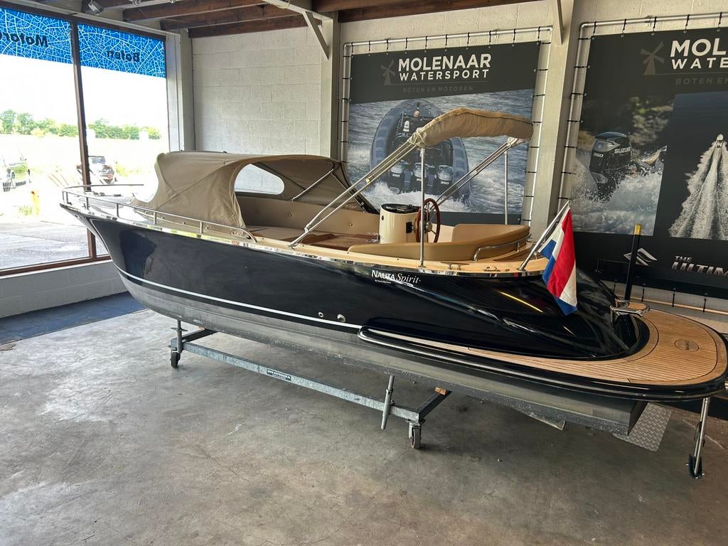 Nauta spirit 25 Vetus 4 cillinder 52 pk turbo diesel, Watersport en Boten, Sloepen, Tender, Gebruikt, Binnenboordmotor, Diesel