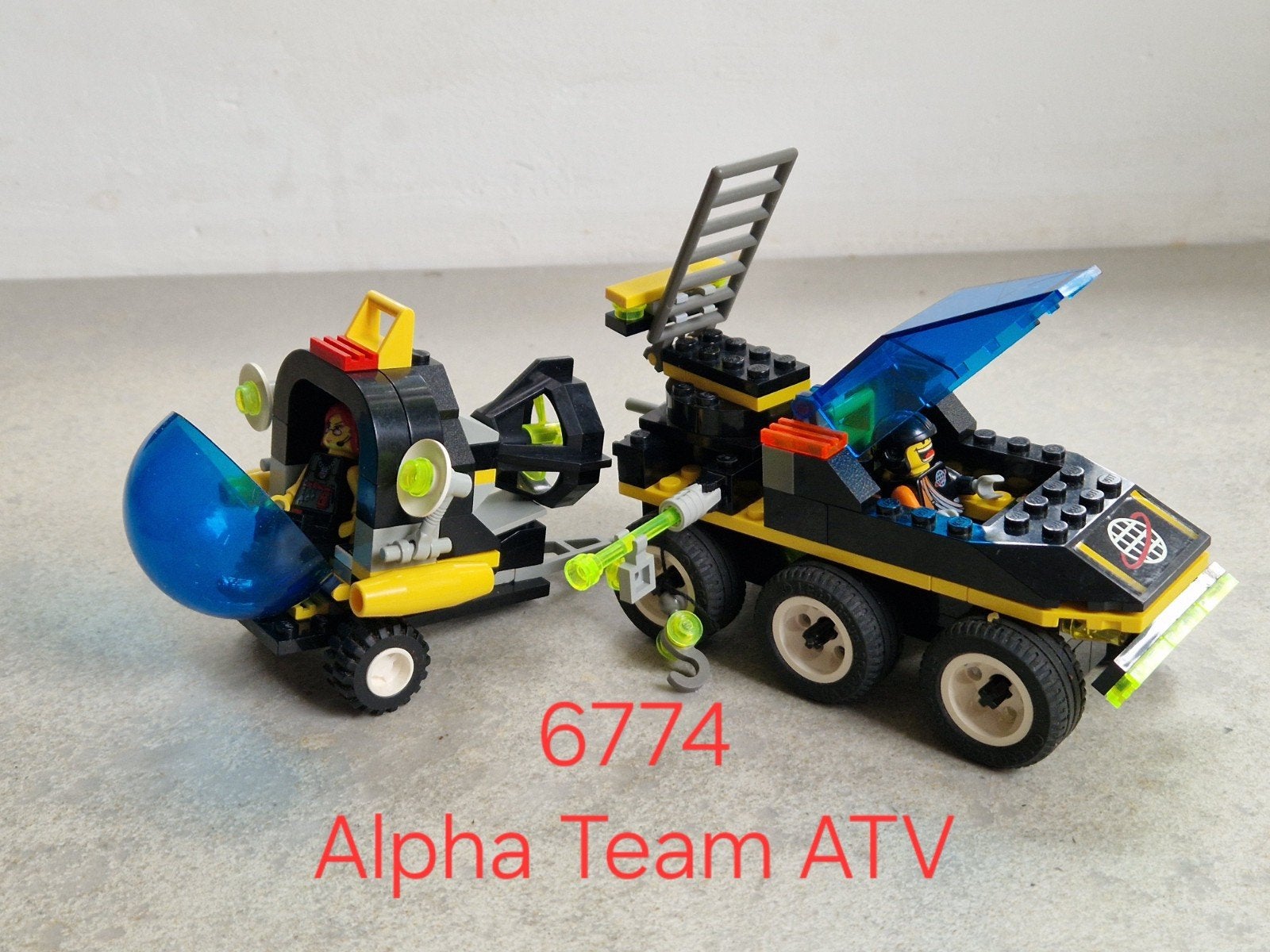 Lego Alpha Team ATV, Ophalen of Verzenden, Gebruikt