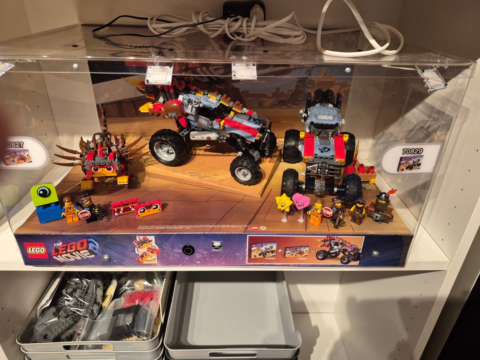Zeldzame LEGO Movie 2 Winkel Display (70827, 70829), Kinderen en Baby's, Ophalen of Verzenden