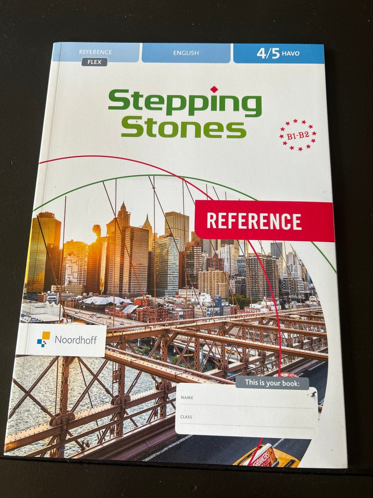 Stepping Stones Reference Engels 4/5 HAVO B1-B2 Noordhoff, Boeken, Ophalen of Verzenden, Nieuw, Non-fictie