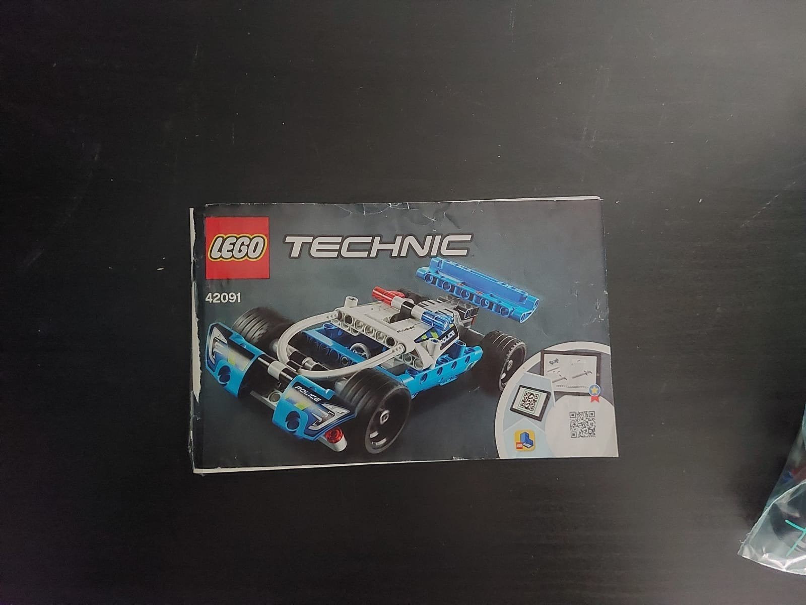 Lego Technic 42091 Politie Achtervolgingsvoertuig, Kinderen en Baby's, Speelgoed | Duplo en Lego, Lego, Compleet, Ophalen of Verzenden