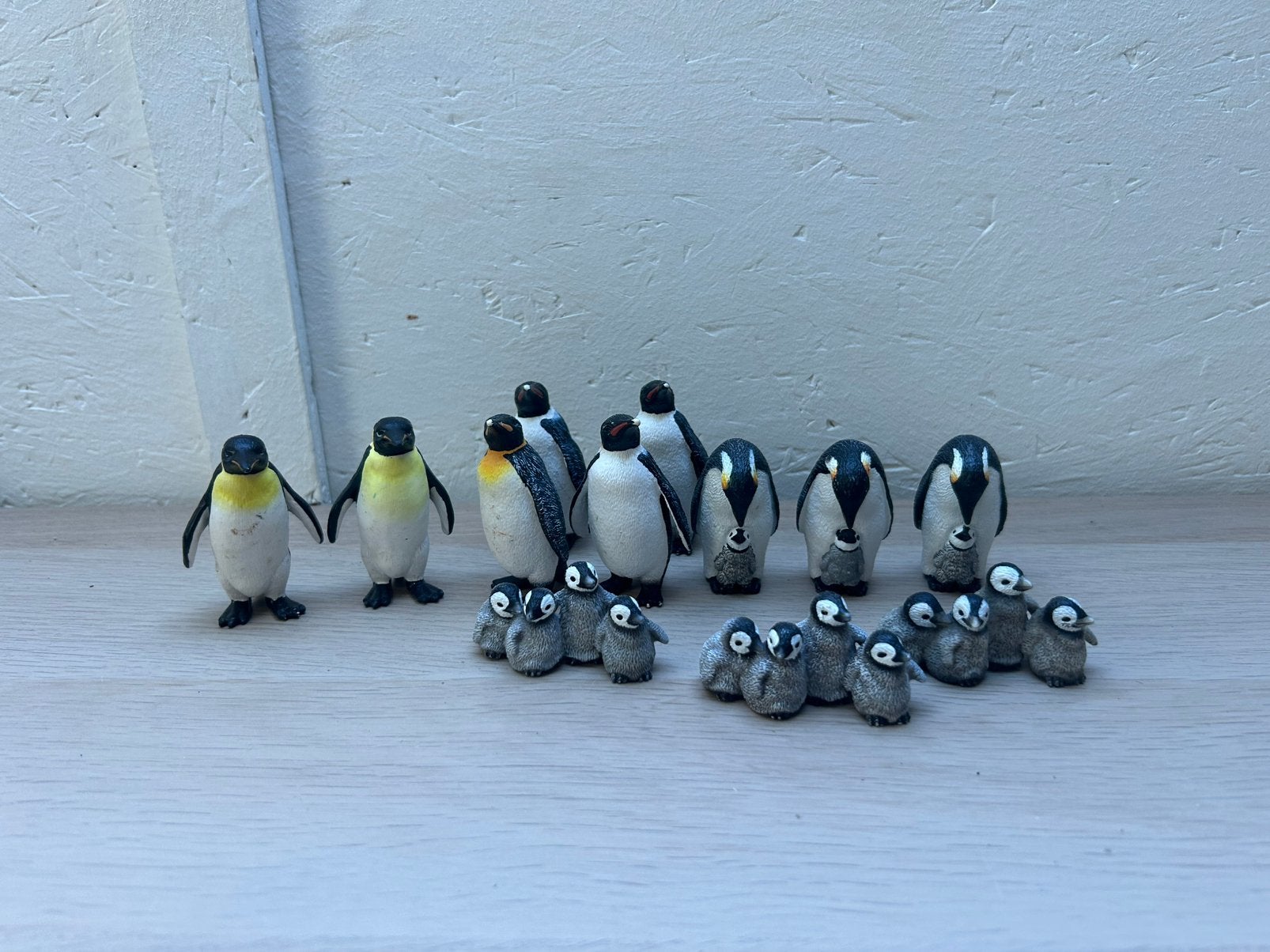 Schleich pinguins, Ophalen of Verzenden, Zo goed als nieuw, Paard, Beeldje of Figuurtje
