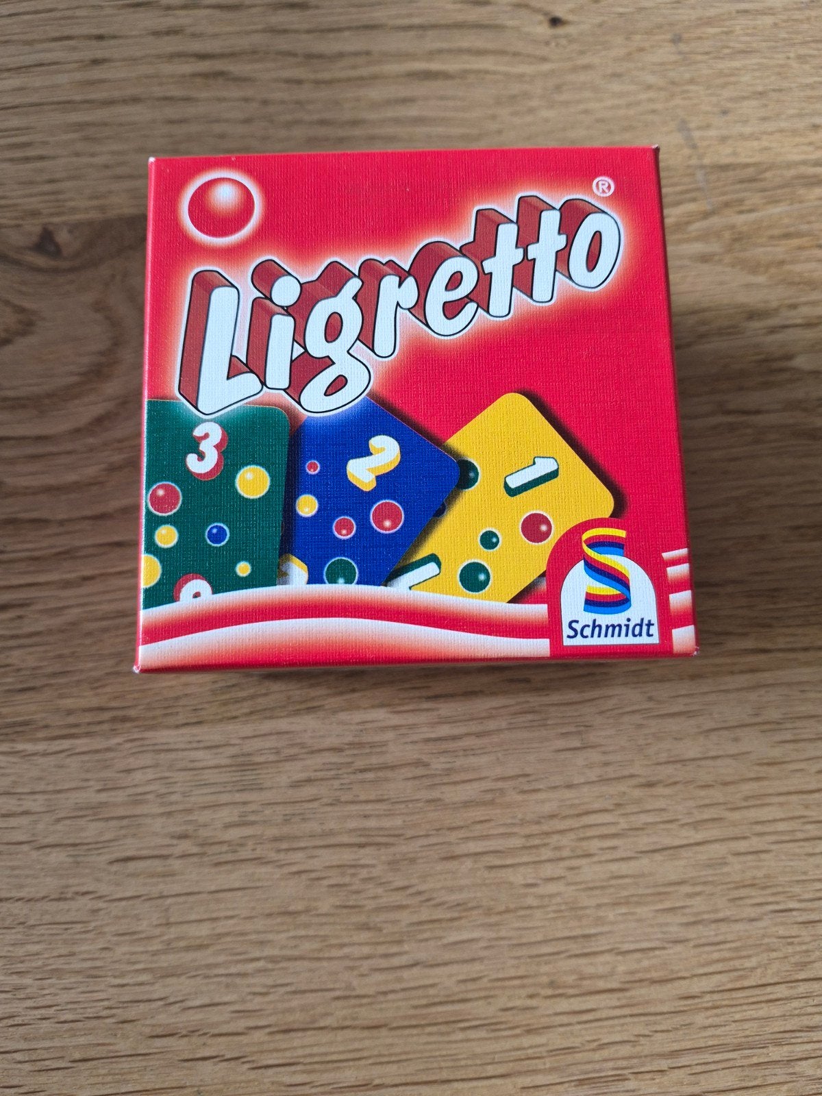 Ligretto Kaartspel - Schmidt - Zo goed als nieuw, Drie of vier spelers, Ophalen, Zo goed als nieuw, Schmidt
