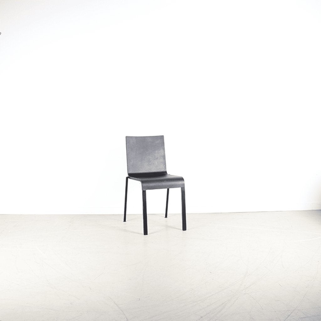 Vitra .03 Stoel Zwart Kunststof (Stapelbaar) - Zwart