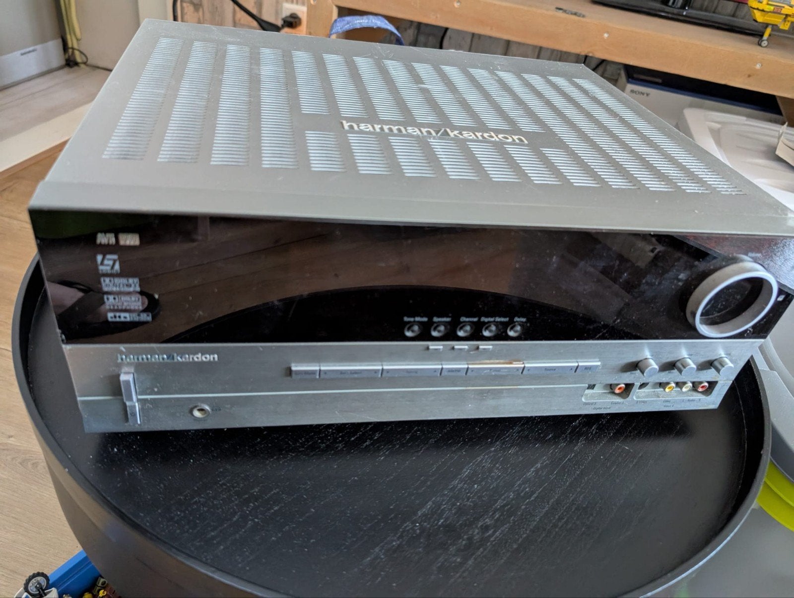 Harman Kardon AVR 235 Receiver met 5.1 Luidsprekersysteem, Gebruikt, 120 watt of meer, Ophalen, Overige merken