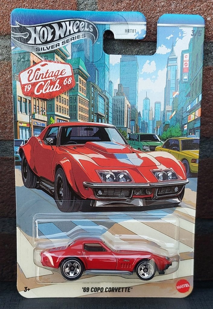 Hot Wheels 69 Copo Corvette red JKY22, Ophalen of Verzenden, Nieuw, Auto