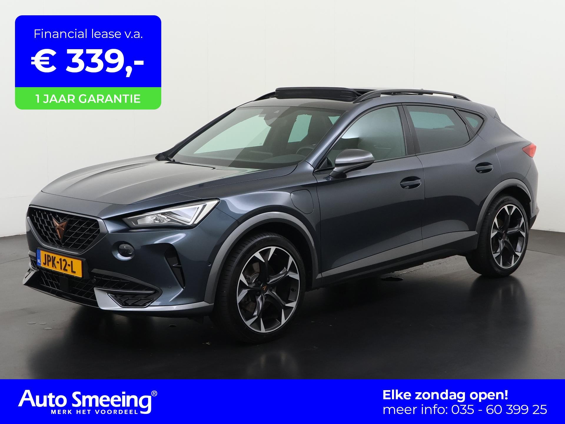 CUPRA Formentor 1.4 e-Hybrid Adrenaline | Panoramdak | Leder, Auto's, Cupra, 12 maanden, 77 km/l, Gebruikt, Euro 6