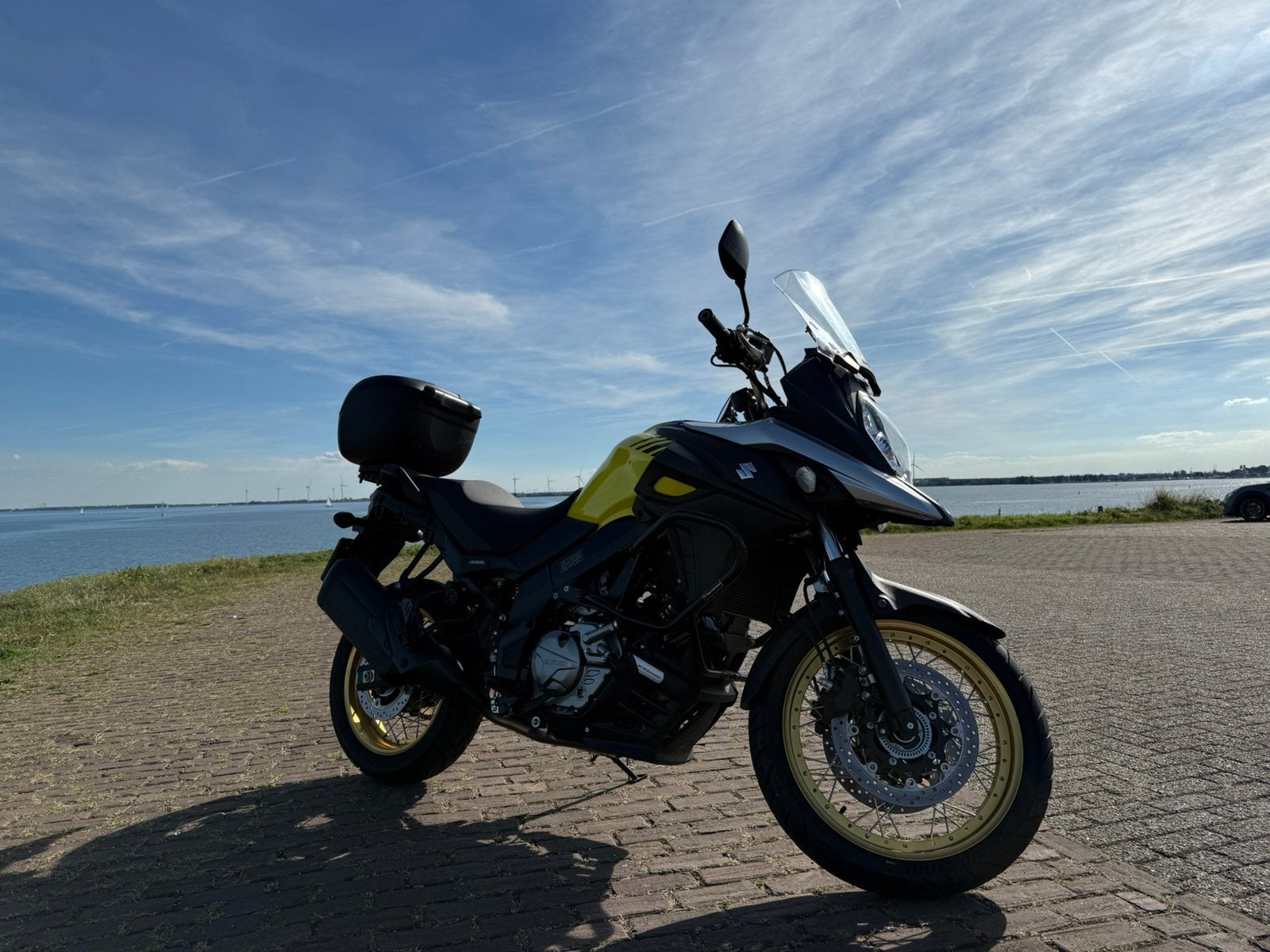 Suzuki v-strom 650 te koop!, Motoren, Motoren | Suzuki, 2 cilinders, Occasion, Motorrijbewijs A, Particulier