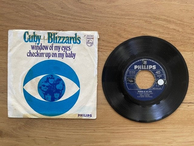 Cuby & Blizzards Window of my eyes Vinyl single 7", Cd's en Dvd's, Vinyl Singles, Gebruikt, Verzenden, 7 inch, Colored vinyl