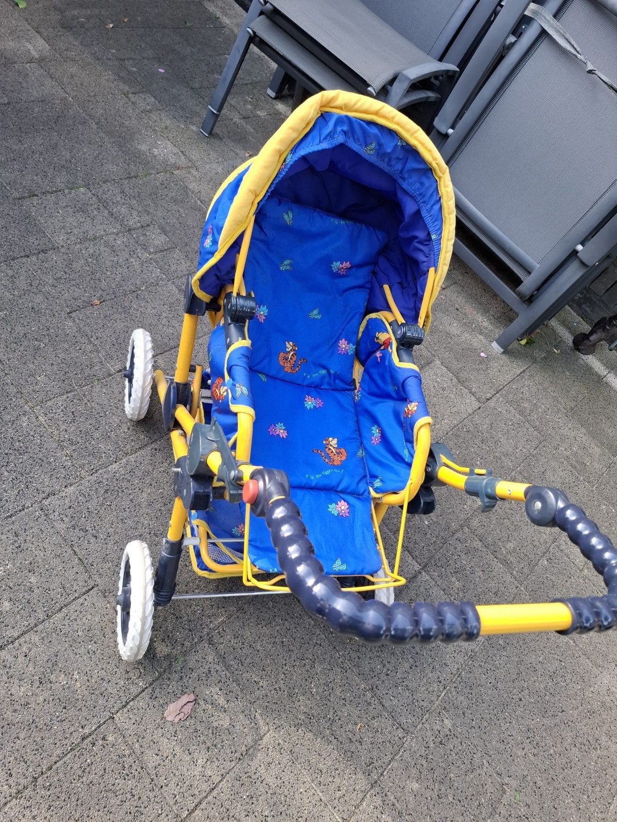Winnie de Pooh Poppenwagen met Accessoires, Ophalen, Gebruikt, Babypop