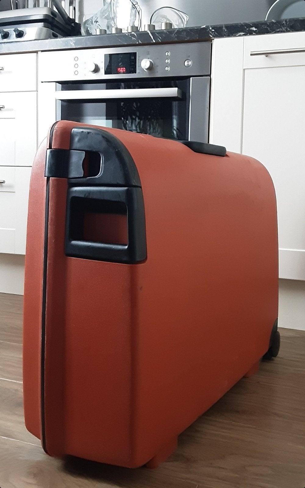 Carlton koffer reiskoffer, Sieraden, Tassen en Uiterlijk, Koffers, Ophalen of Verzenden, Hard kunststof, 70 cm of meer, Wieltjes