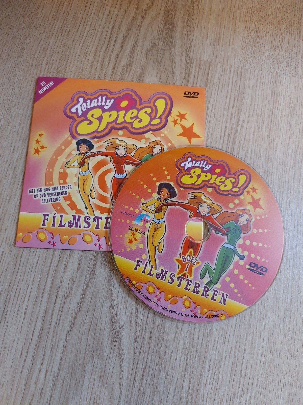 Totally spies filmsterren deel 1 dvd, Ophalen of Verzenden