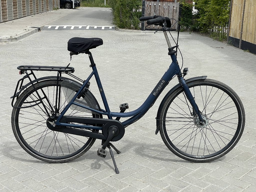 Ouderfiets Burgers - Klaar voor vertrek - Met veel extra's!, Fietsen en Brommers, Fietsen | Dames | Moederfietsen, 2 zitjes, Versnellingen