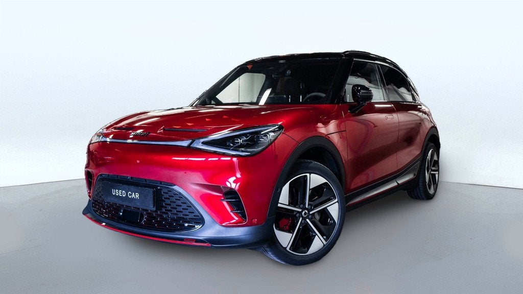 Smart #1 - BRABUS 66 kWh *SOH 99,6%* PANORAMADAK | BEATS Aud, Auto's, Smart, Gebruikt, Zwart, Vierwielaandrijving, SUV of Terreinwagen
