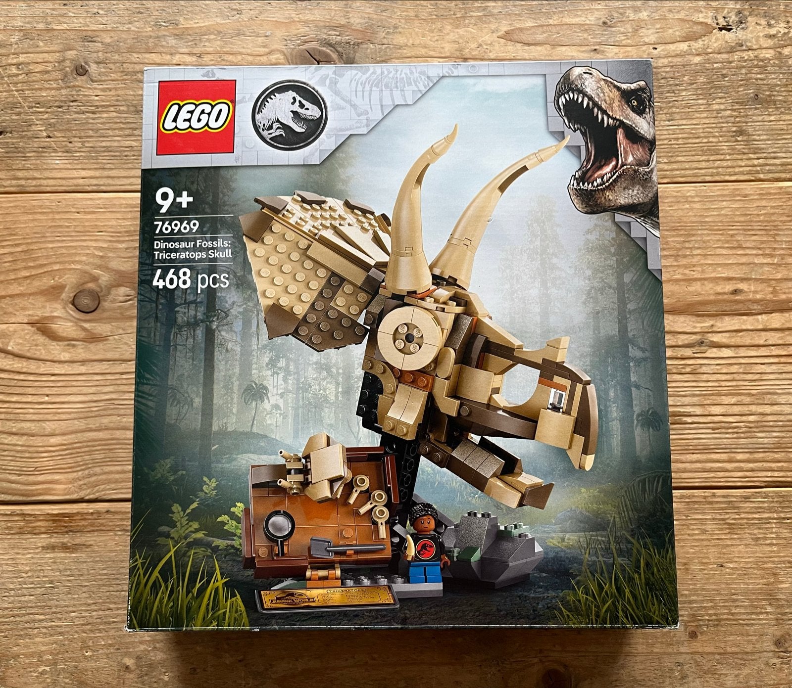 LEGO Dinosaur Fossils: T. rex & Triceratops Skull (76964 & 7, Ophalen of Verzenden, Zo goed als nieuw