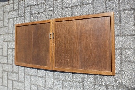 Antieke houten deurtjes metalen en koperen beslag sleutel, Ophalen