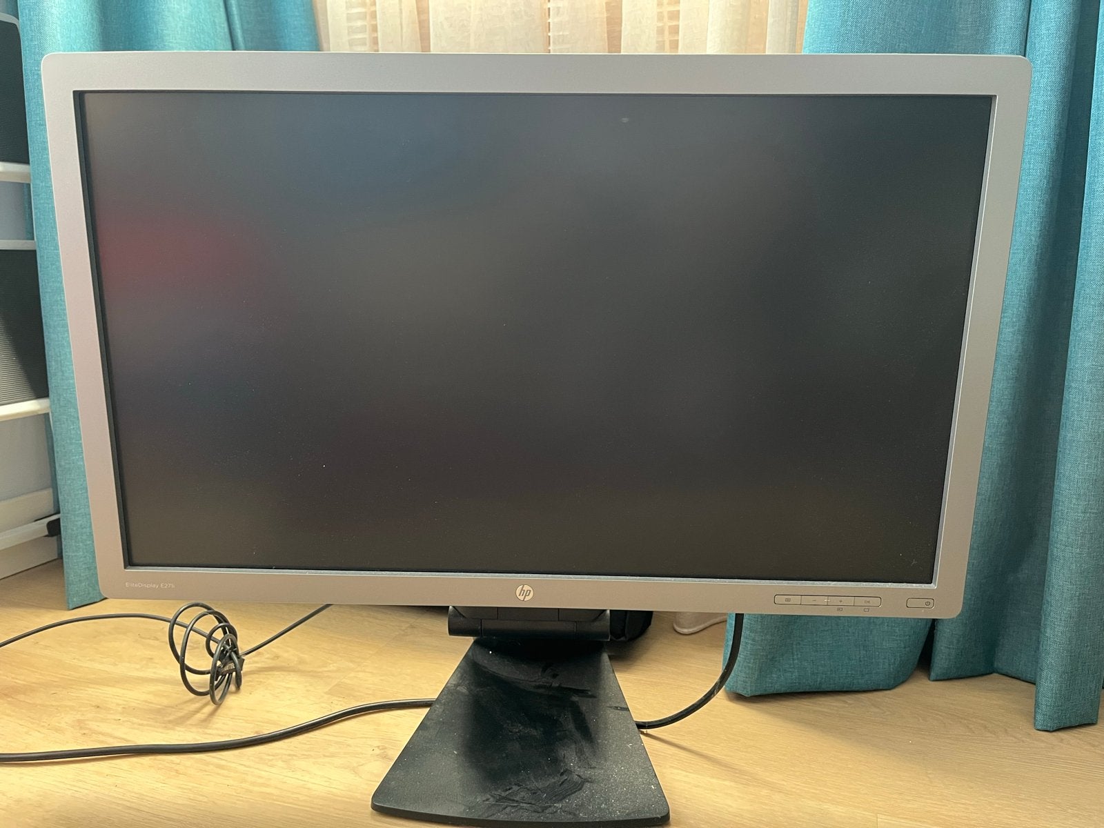 HP led backlit EliteDisplay E271 27 inch monitor, Computers en Software, Ophalen, Full HD, Zo goed als nieuw, DisplayPort