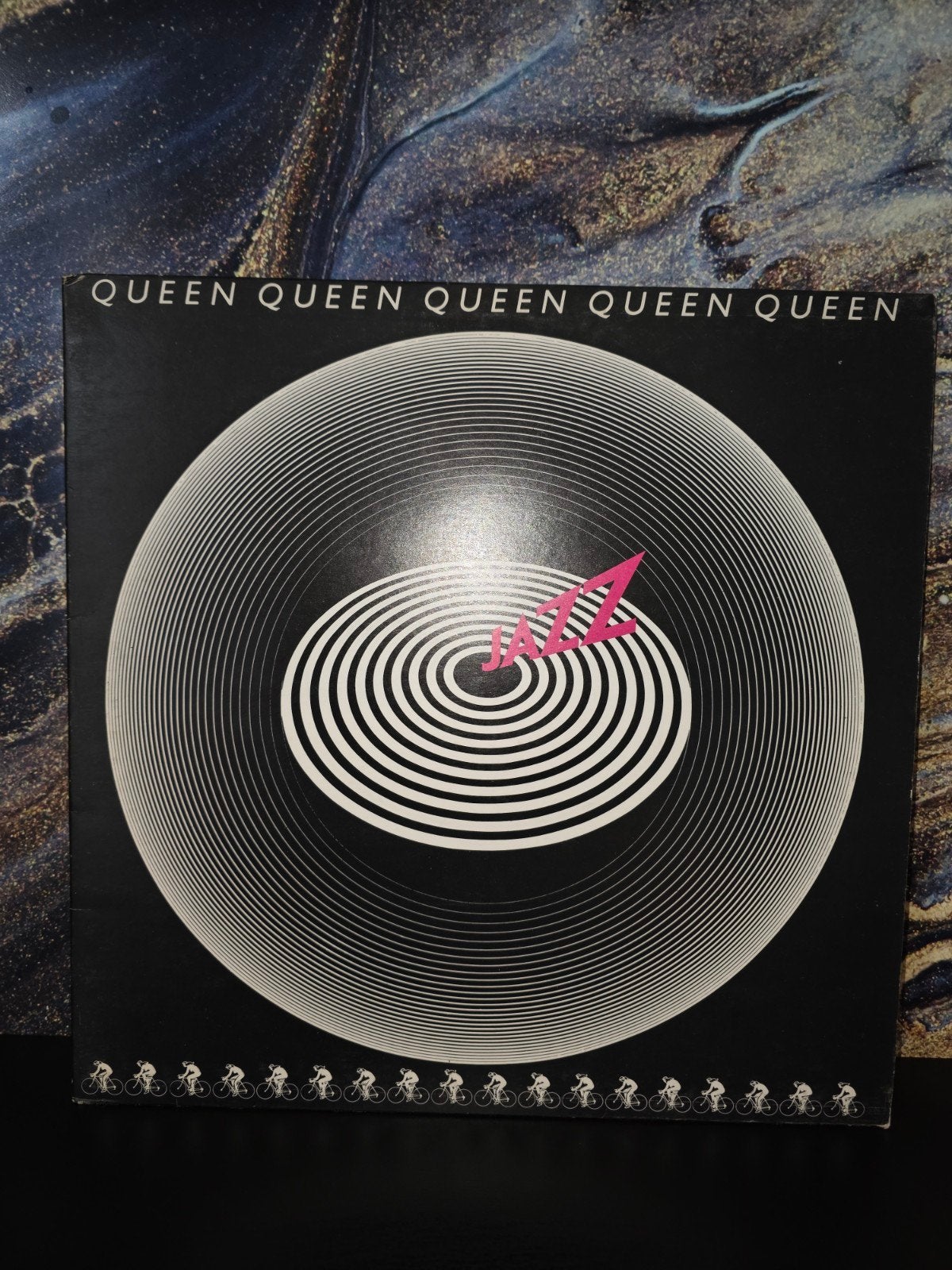 Queen - Jazz LP (1978) inclusief poster, LP, Rock, Gebruikt, Inclusief poster