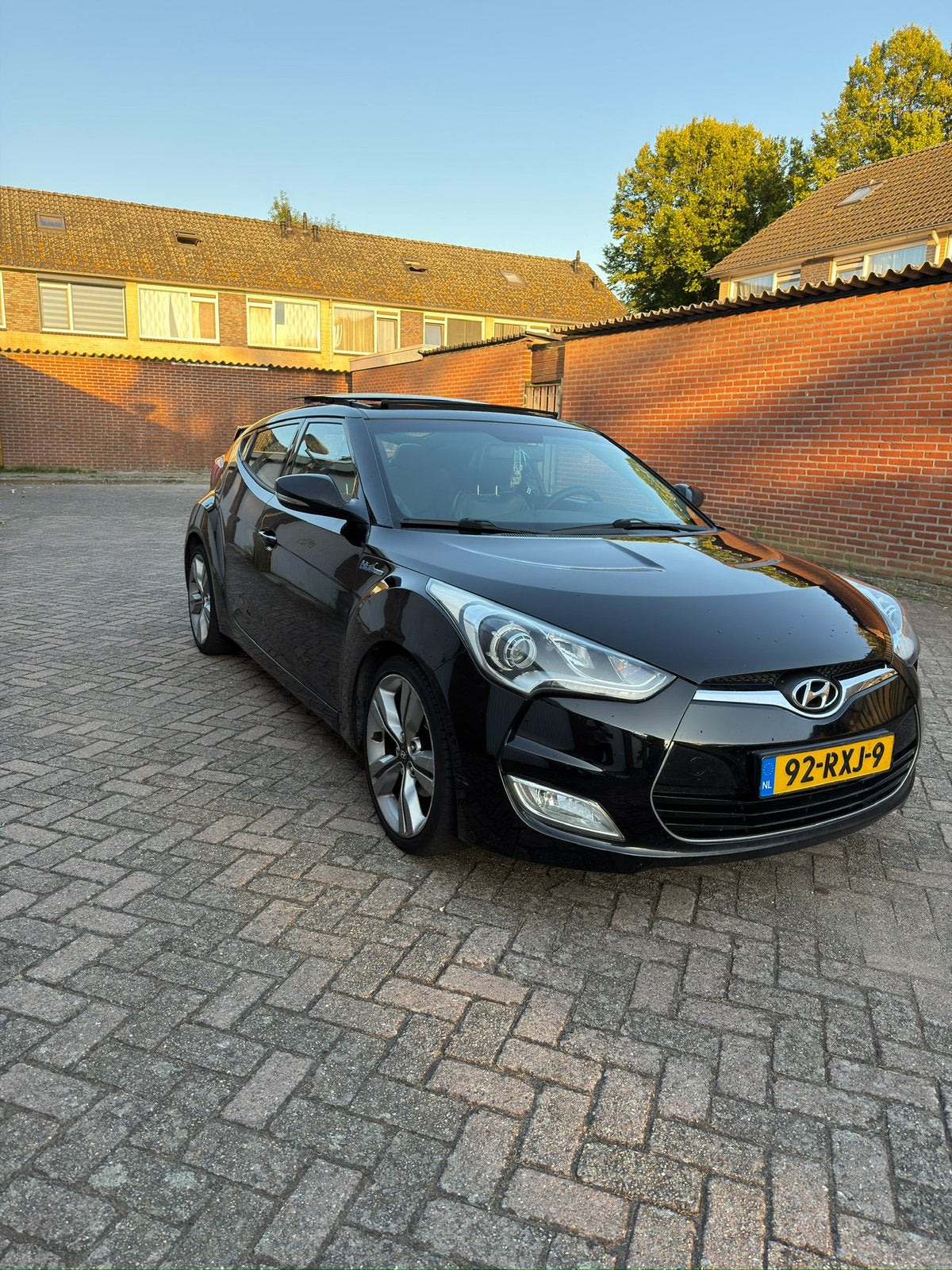 Hyundai Veloster 1.6 GDI 104KW 2011 Zwart, Voorwielaandrijving, 1160 kg, 1591 cc, 4 cilinders