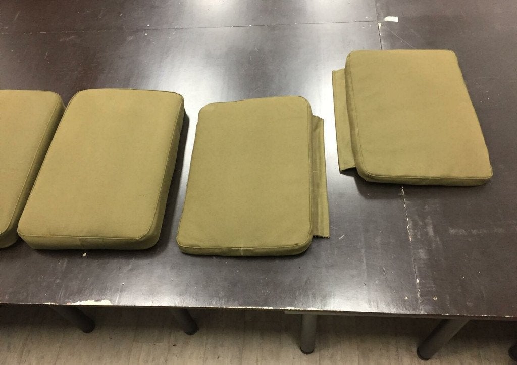 GMC CCKW 352 / 353 Open Cab Seat Cushion Set – OD7 Canvas, Delware.trading, Amerika, Info@delware.trading, Ophalen of Verzenden