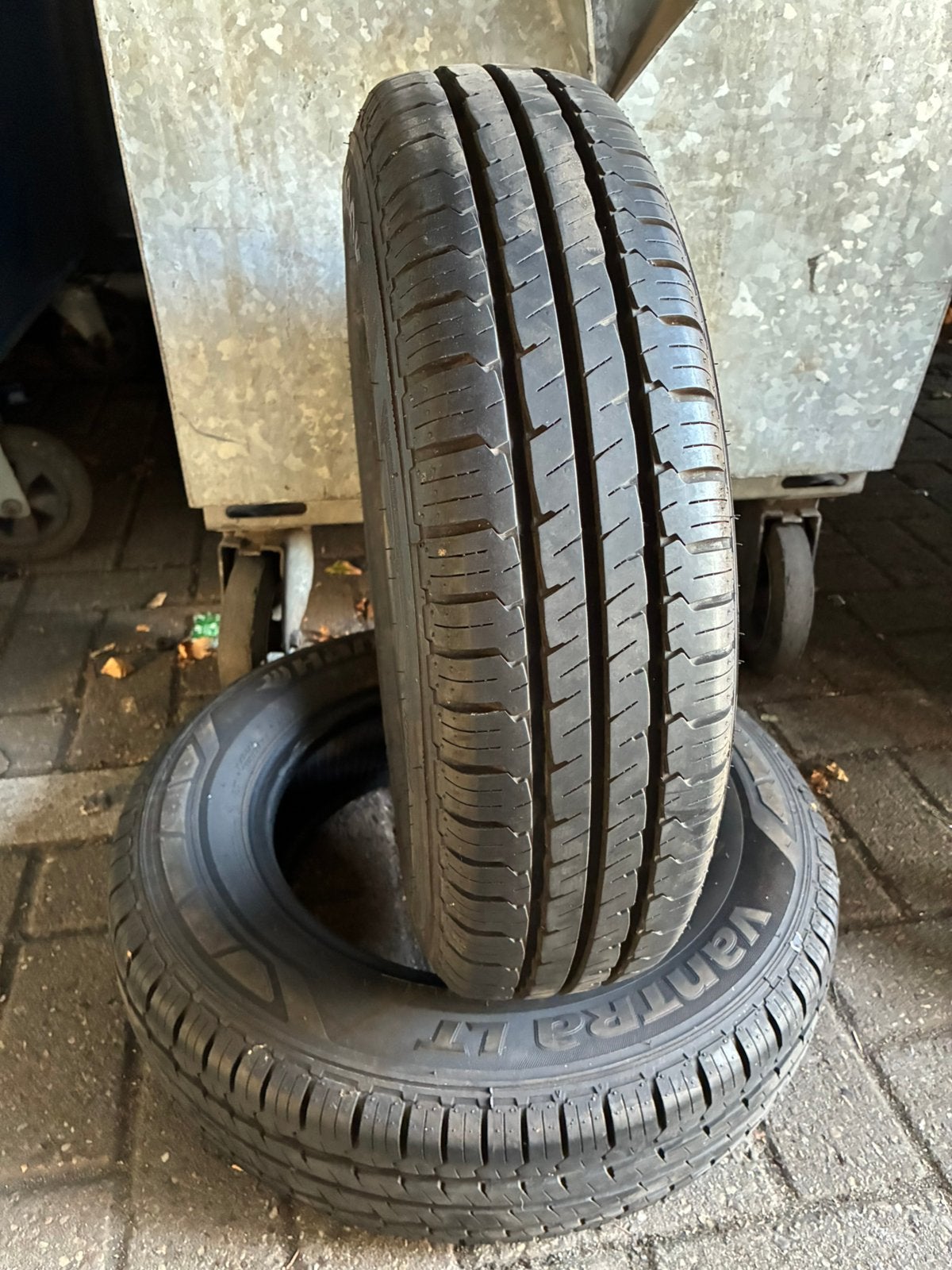 Aanhangerbanden caravan banden 155r13c 90 88r, Ophalen, Gebruikt