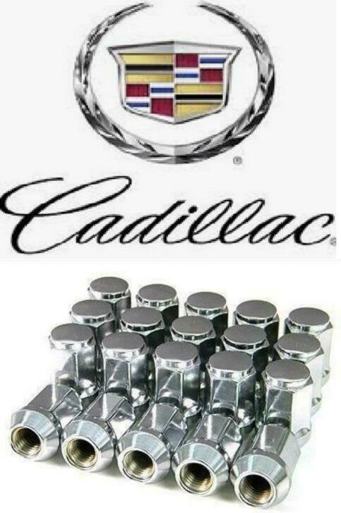 Set wielmoeren moeren Cadillac CTS STS Deville SRX, XLR, Ophalen of Verzenden, Nieuw