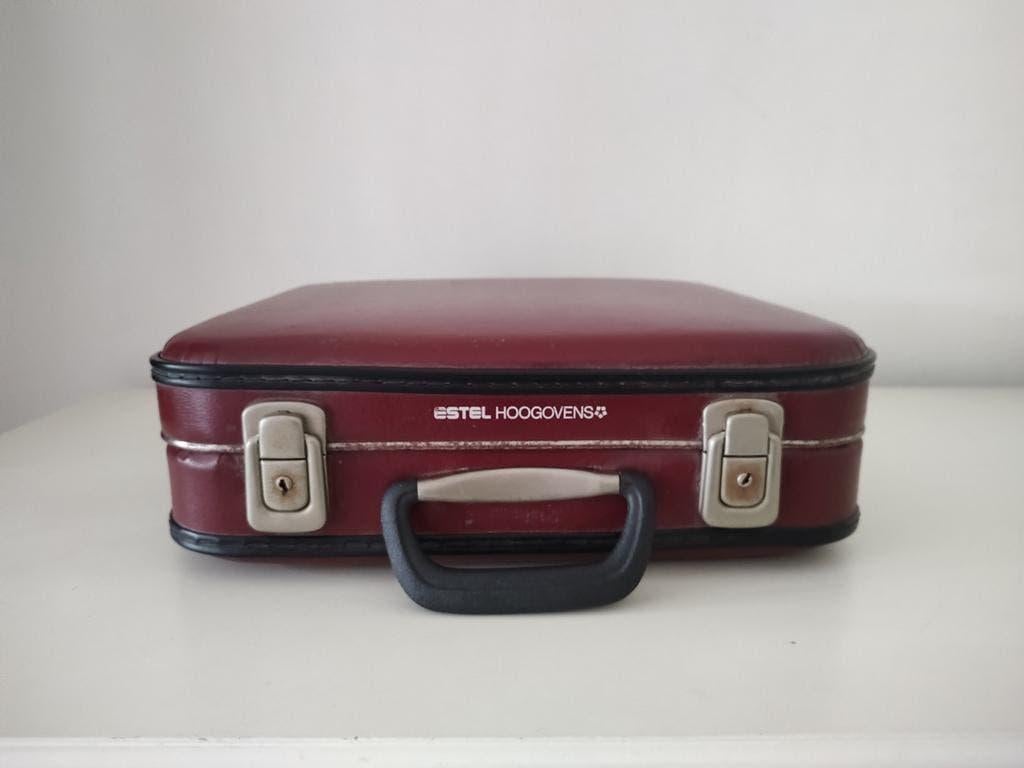 K673 VINTAGE koffer Hoogovens model stewardesskoffer, Overige materialen, Gebruikt, Onbekend, Minder dan 50 cm