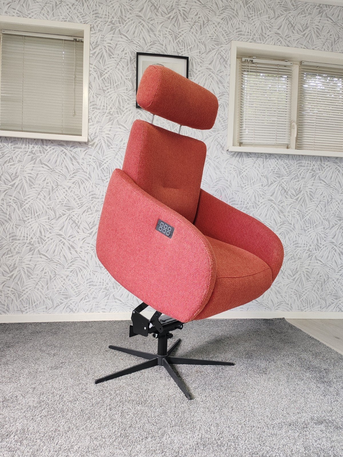 Velderhof Cozensa luxe uitgevoerde sta op stoel op accu, Minder dan 75 cm, Ophalen of Verzenden, Zo goed als nieuw, Stof