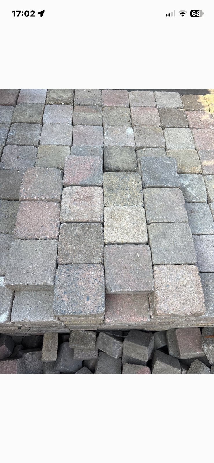 Gratis kleine stenen, Ophalen, Klinkers, Zo goed als nieuw, 10 m² of meer