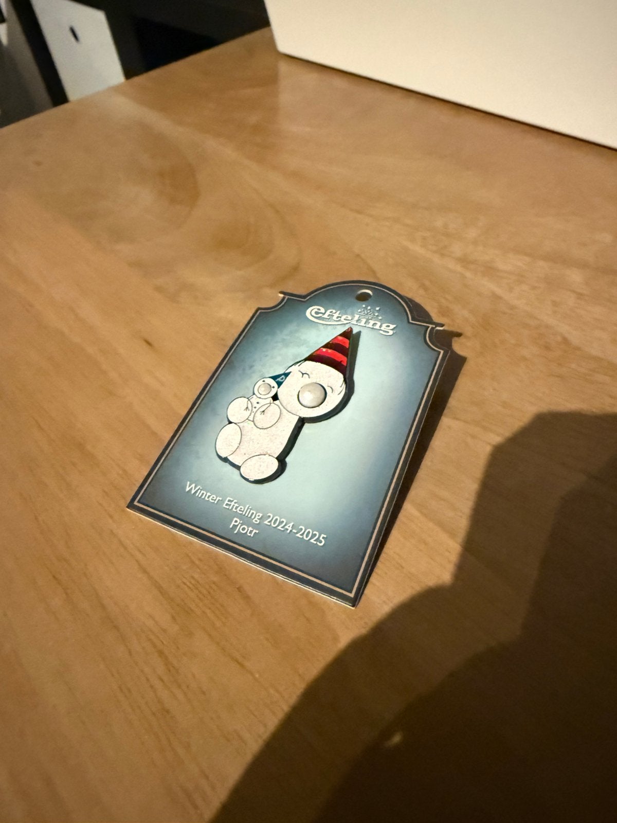 Efteling pin pjotr 2, Verzamelen, Efteling, Zo goed als nieuw, Button of Speldje, Ophalen of Verzenden