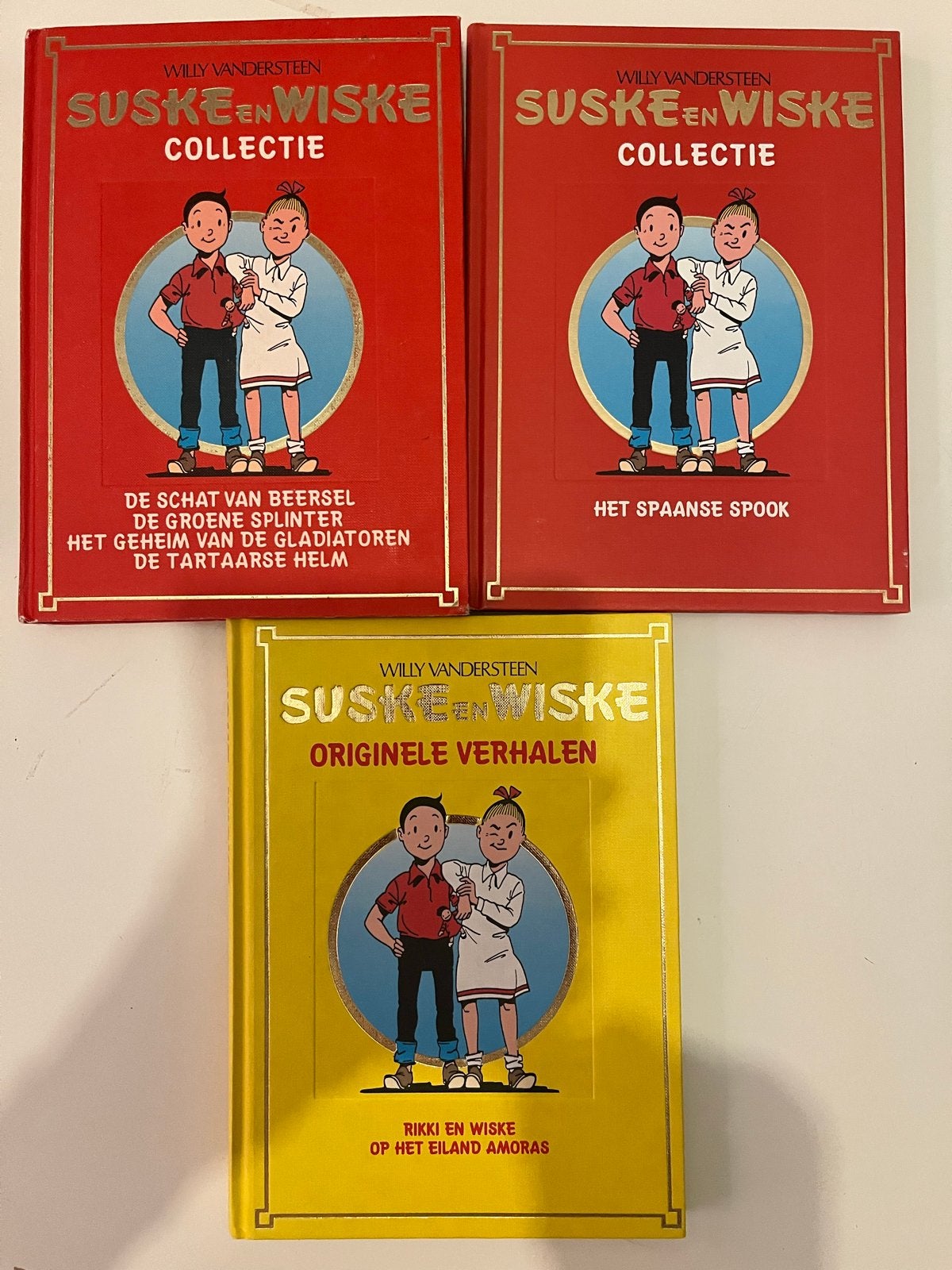 Suske en Wiske Collectie en Originele Verhalen, Meerdere stripboeken, Verzenden, Gelezen