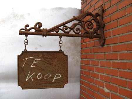 uithangbord loshangend, Tuin en Terras, Ophalen, Nieuw