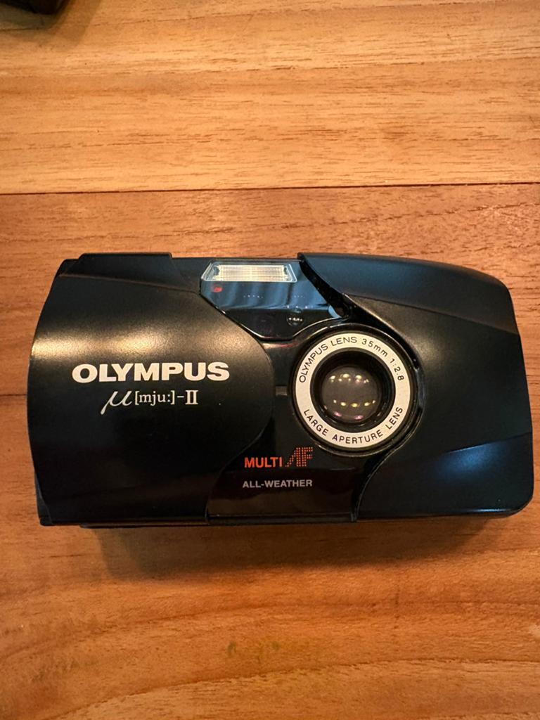 Olympus µ[mju:]-II Compact Camera - All-Weather, Ophalen of Verzenden, Gebruikt, Compact, Olympus