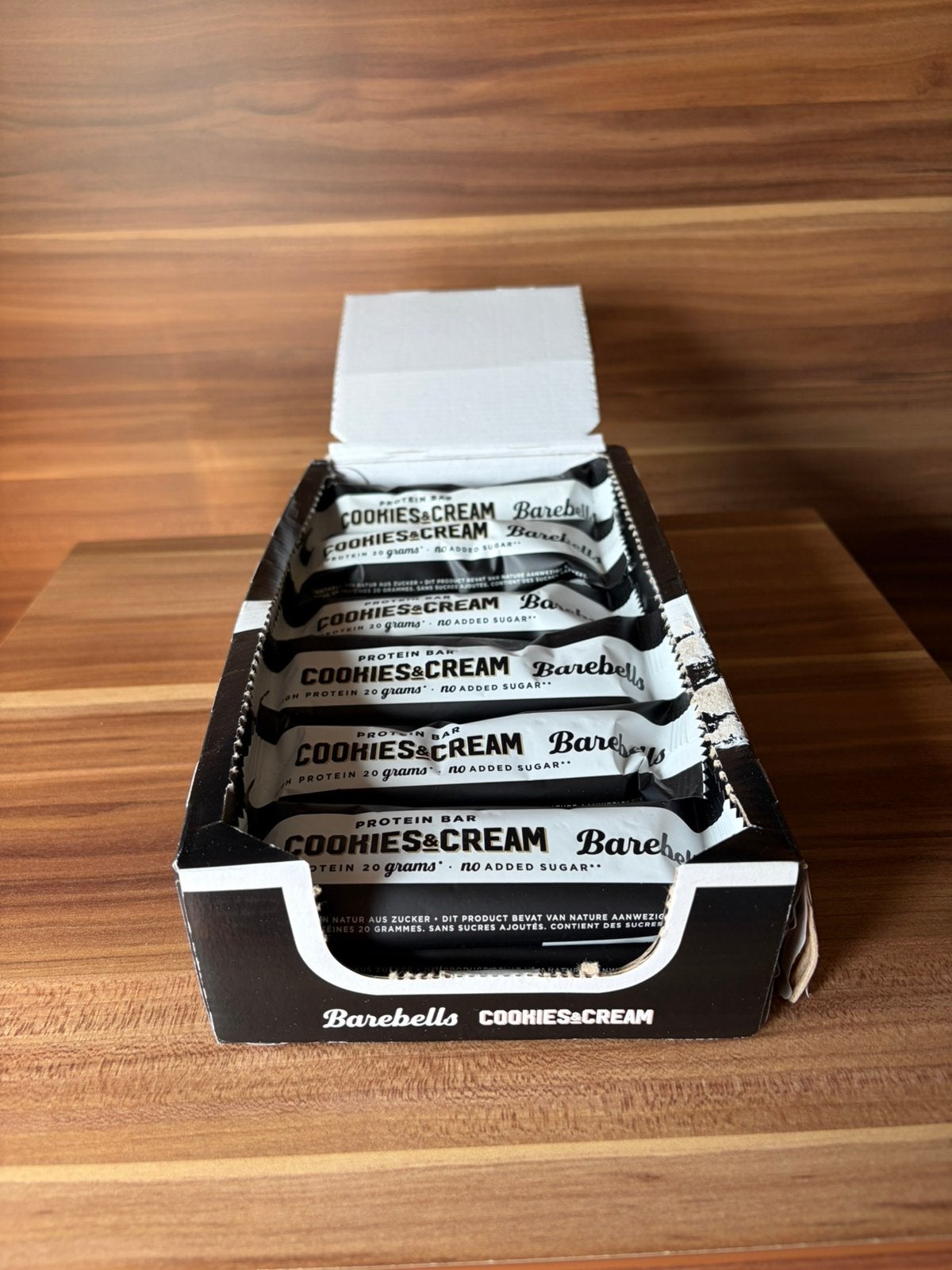 Barebells Protein Bar Cookies & Cream Doosje (12 stuks), Sport en Fitness, Ophalen, Nieuw, Overige typen