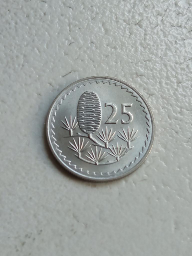 Cyprus 25 mils 1979., Ophalen of Verzenden, Overige landen, Losse munt