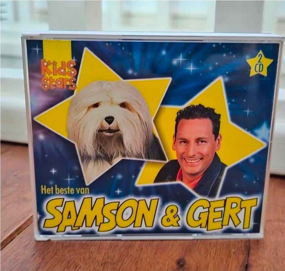 Samson & Gert Dubbel CD- krasvrij- ook verzenden, Cd's en Dvd's, Ophalen, Zo goed als nieuw, Muziek