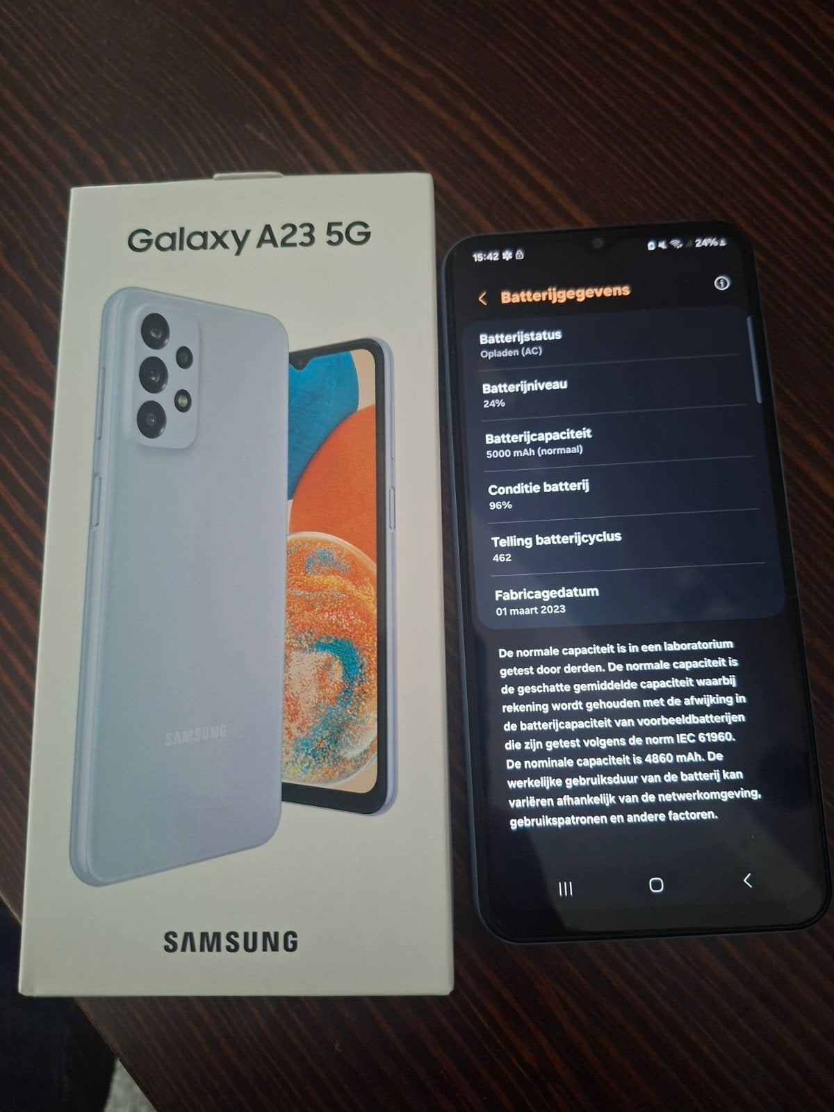 Samsung A23 5g, Ophalen, Zwart, Zo goed als nieuw, 128 GB