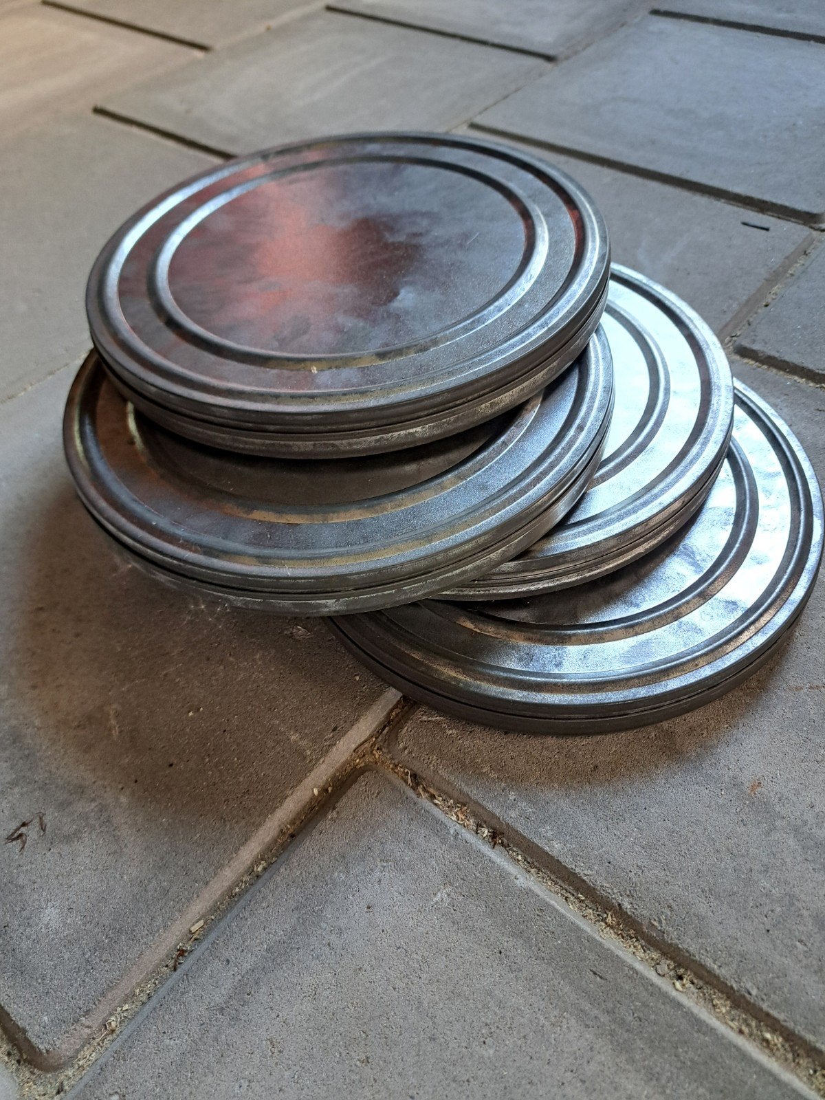 Filmblikken, Verzamelen, Ophalen