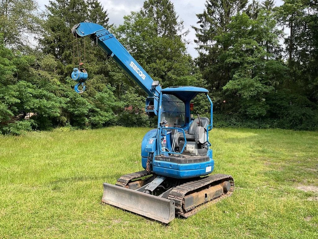 Maeda Lc838 3 mini rups telescoopkraan, Kraan