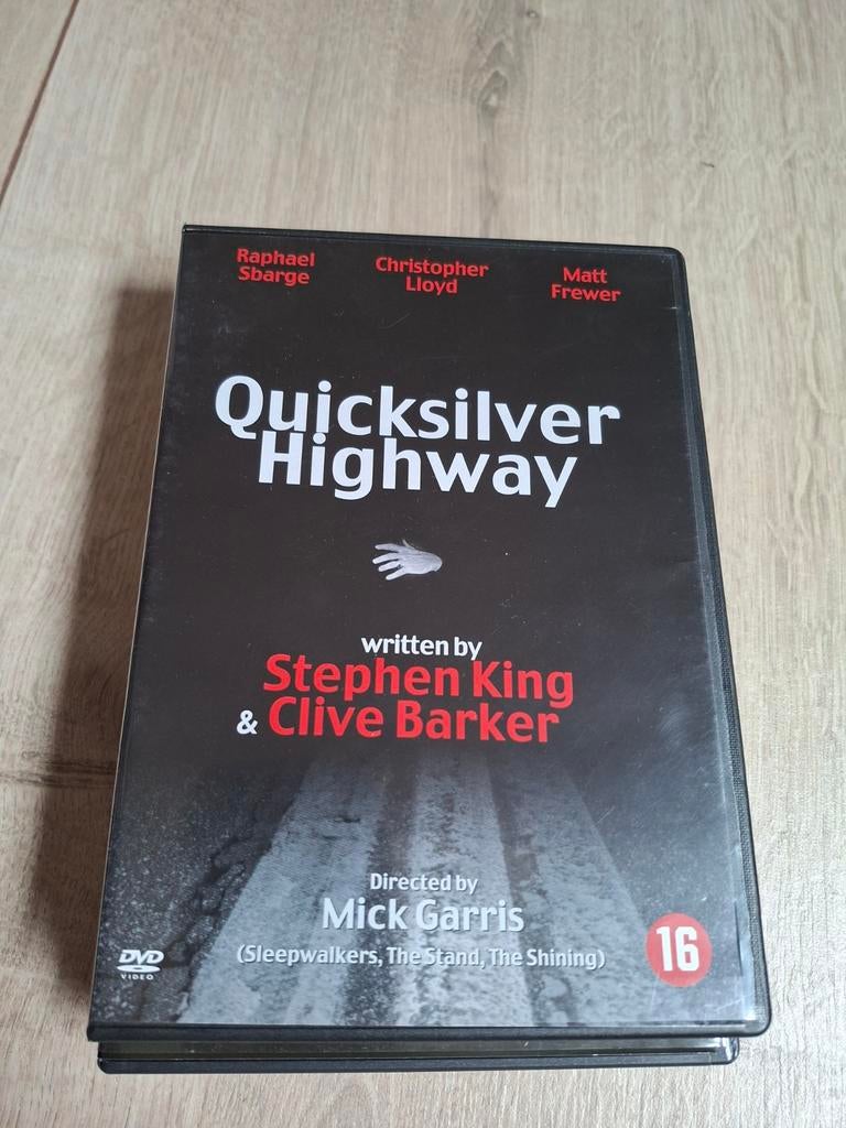 Quicksilver Highway DVD - Stephen King, Vanaf 16 jaar, Ophalen of Verzenden, Gebruikt, Overige genres