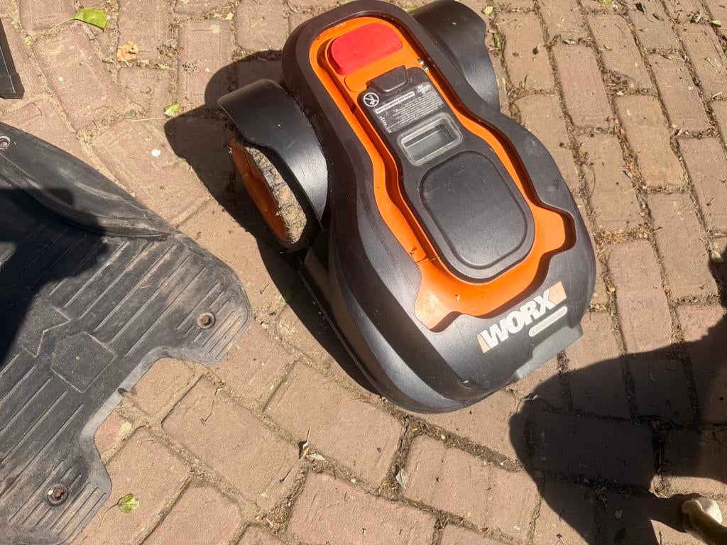 Landroid worx wg791.e 500m2, Tuin en Terras, Robotmaaiers, Ophalen of Verzenden, Gebruikt, Met regensensor